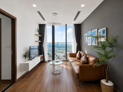 Apartamento de dos dormitorios con vistas a la ciudad — Eco Green Apartment Residence District 7