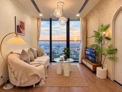 Apartamento de dos dormitorios con vistas al río — Eco Green Apartment Residence District 7